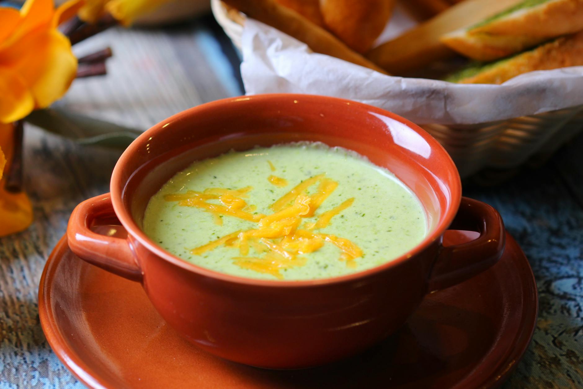 Copycat Panera Broccoli Cheddar Soup (Bread Bowl Optional)