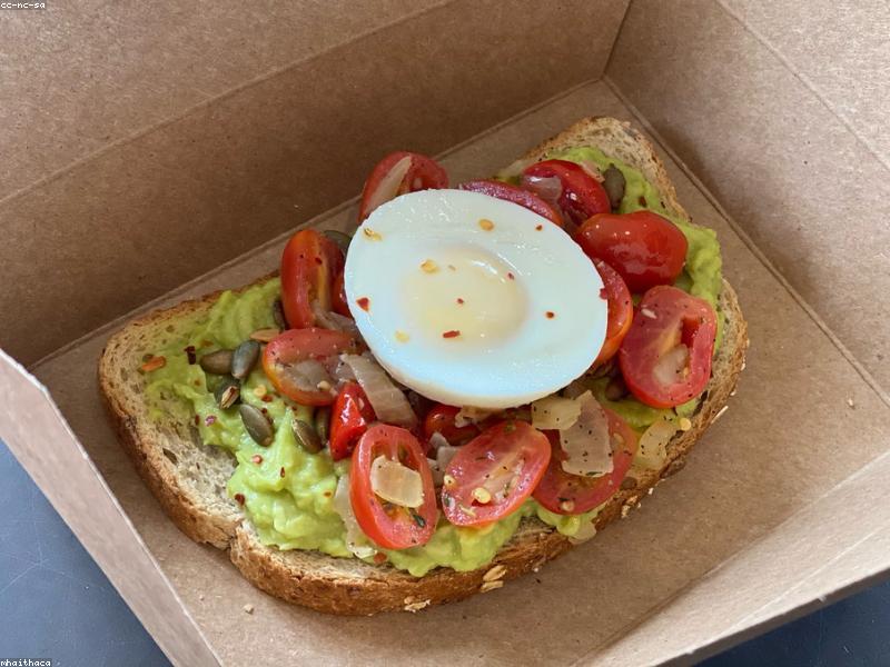 Viral TikTok Everything Bagel Avocado Egg Toast