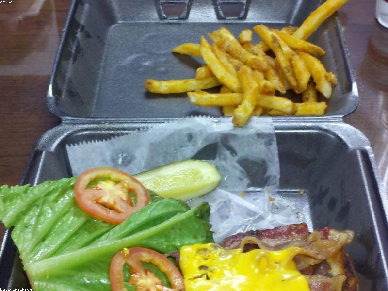 Wendy's Jr. Bacon Cheeseburger