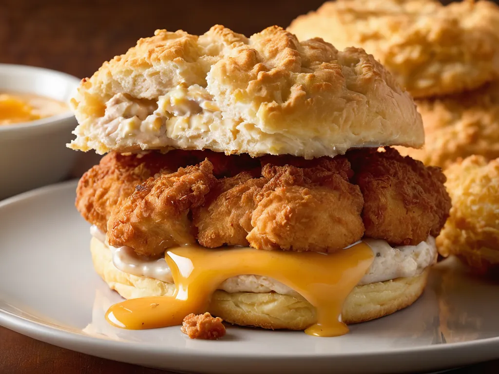 Bojangles' Cajun Filet Biscuit
