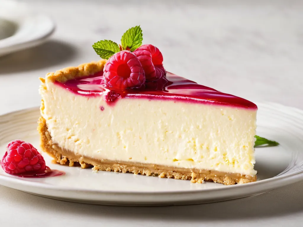 Cheesecake Factory Lemon Raspberry Cheesecake