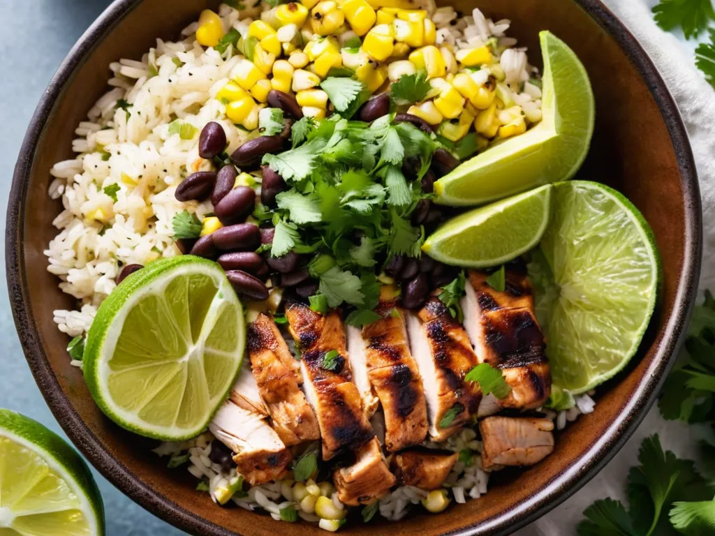 Copycat Chipotle Chicken Burrito Bowl