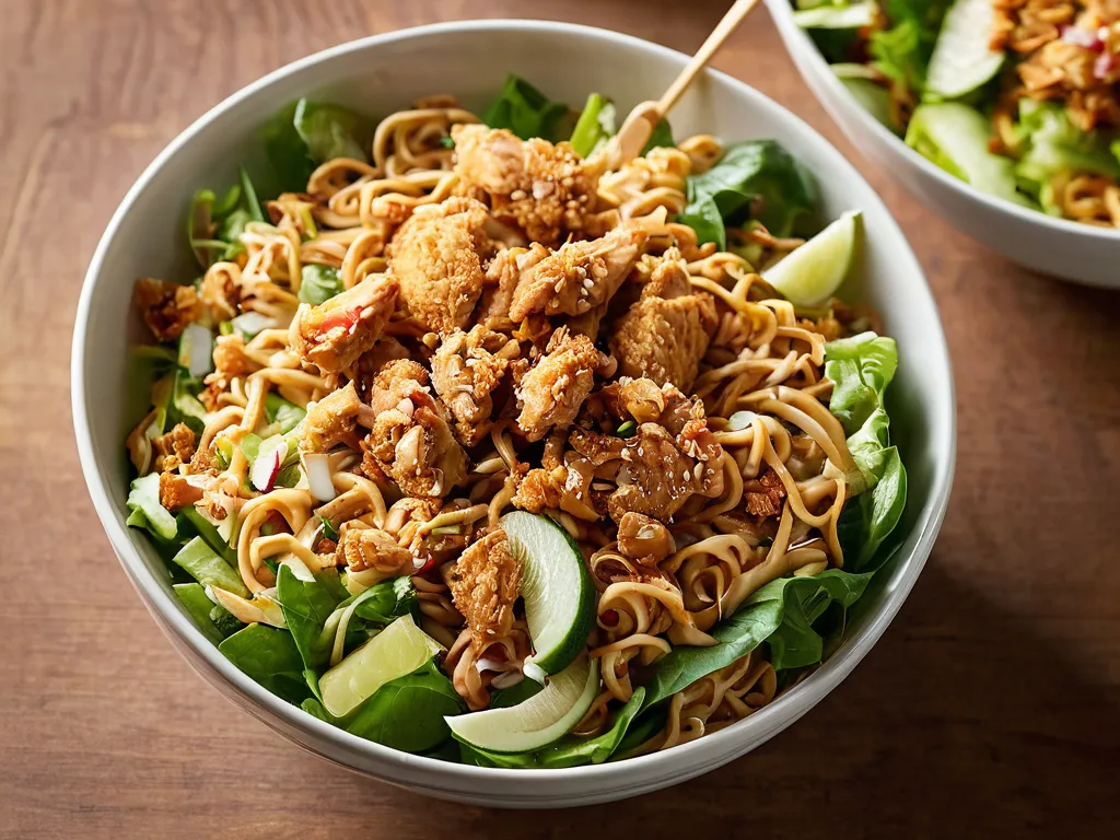 Applebee's Oriental Chicken Salad — The Authentic Copycat (Dressing Is Mayo-Based, Not Vinaigrette)
