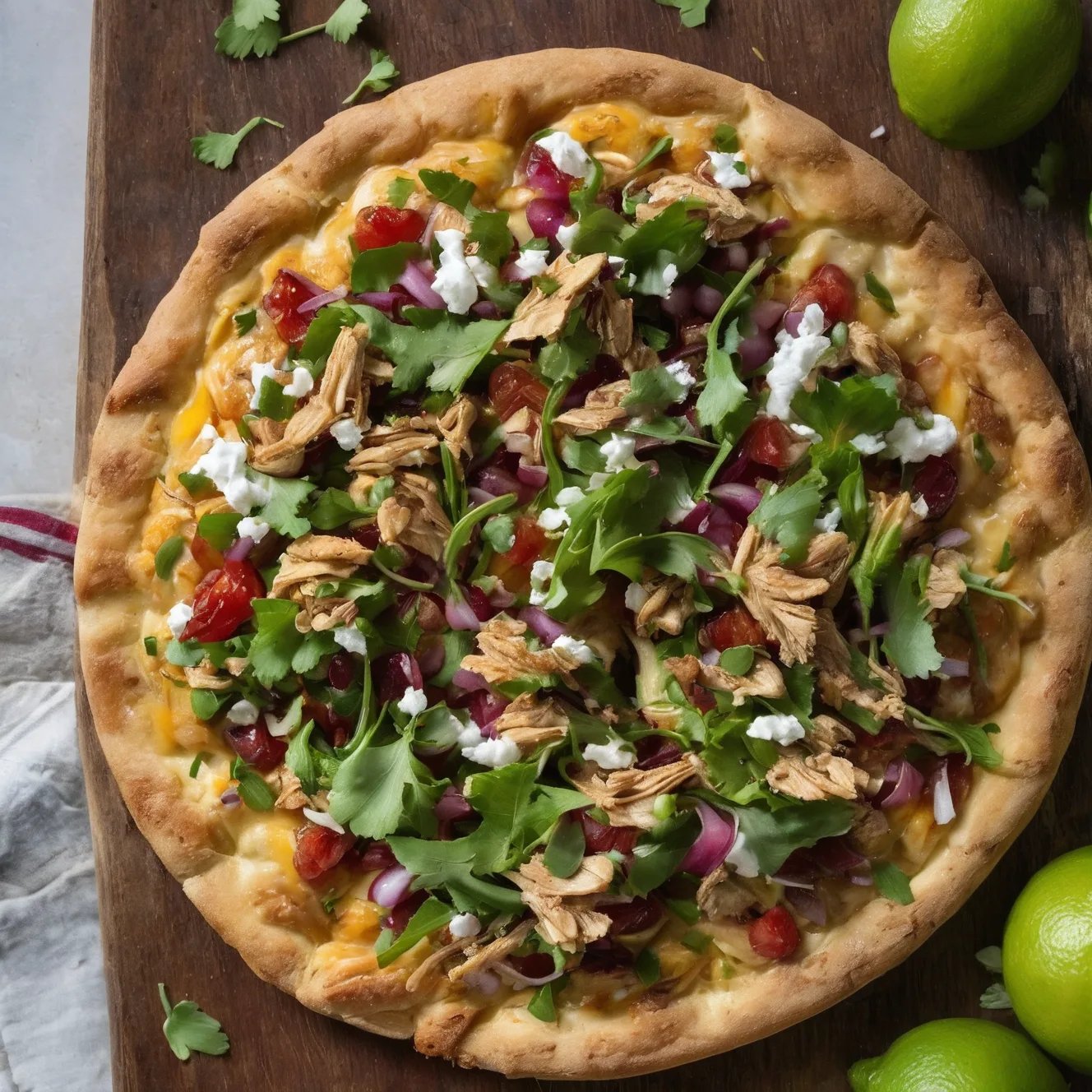 Copycat California Pizza Kitchen Santa Fe Chicken Pizza