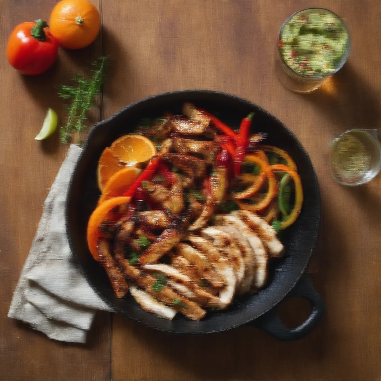 Copycat Chili's Chicken Fajitas