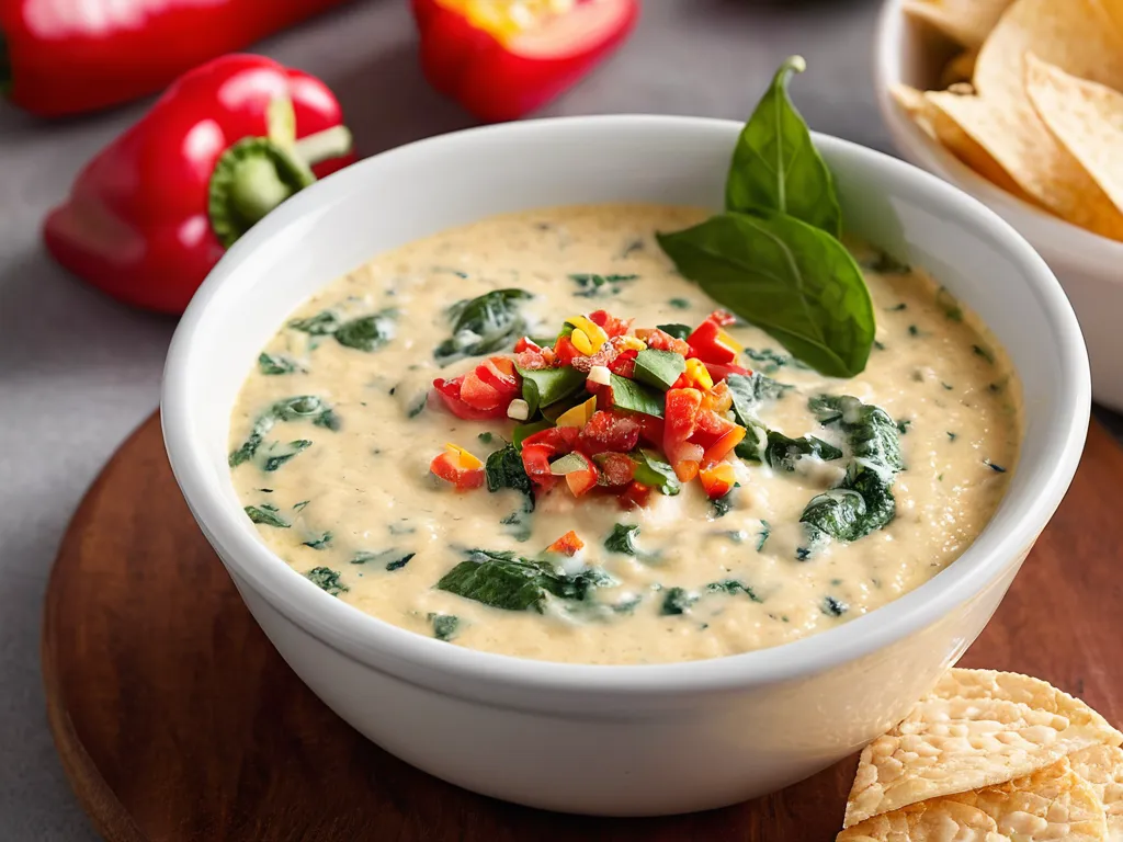 Copycat Chili's White Spinach Queso