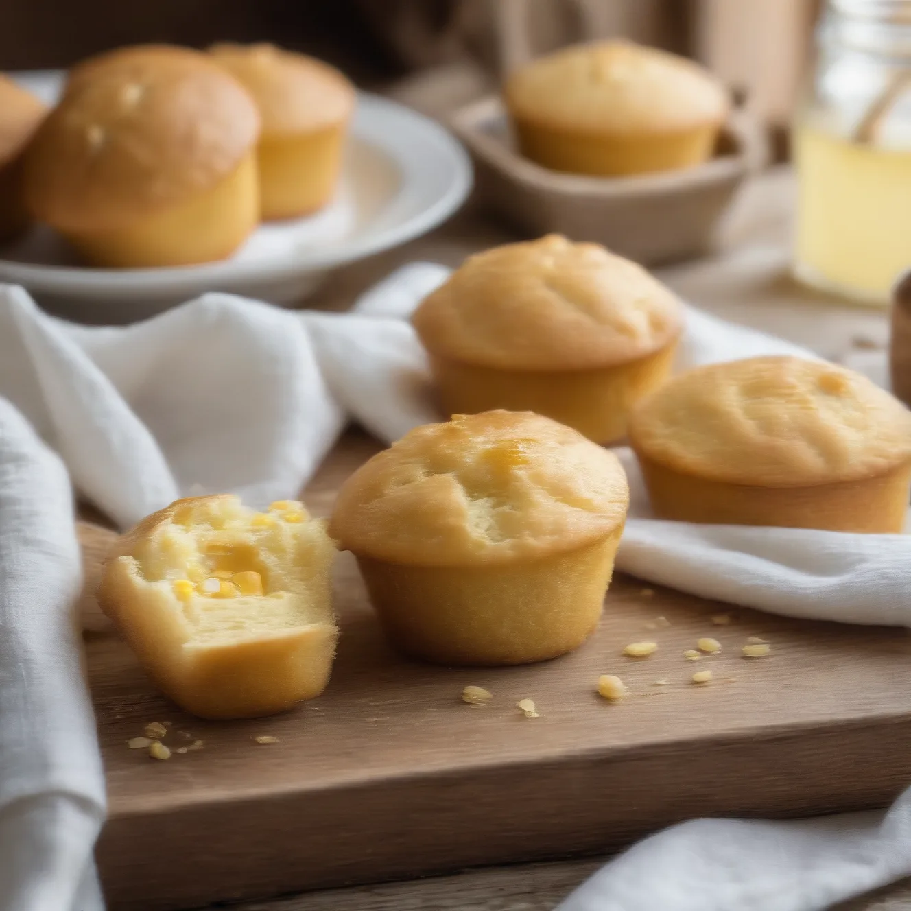 Copycat Cracker Barrel Corn Muffins