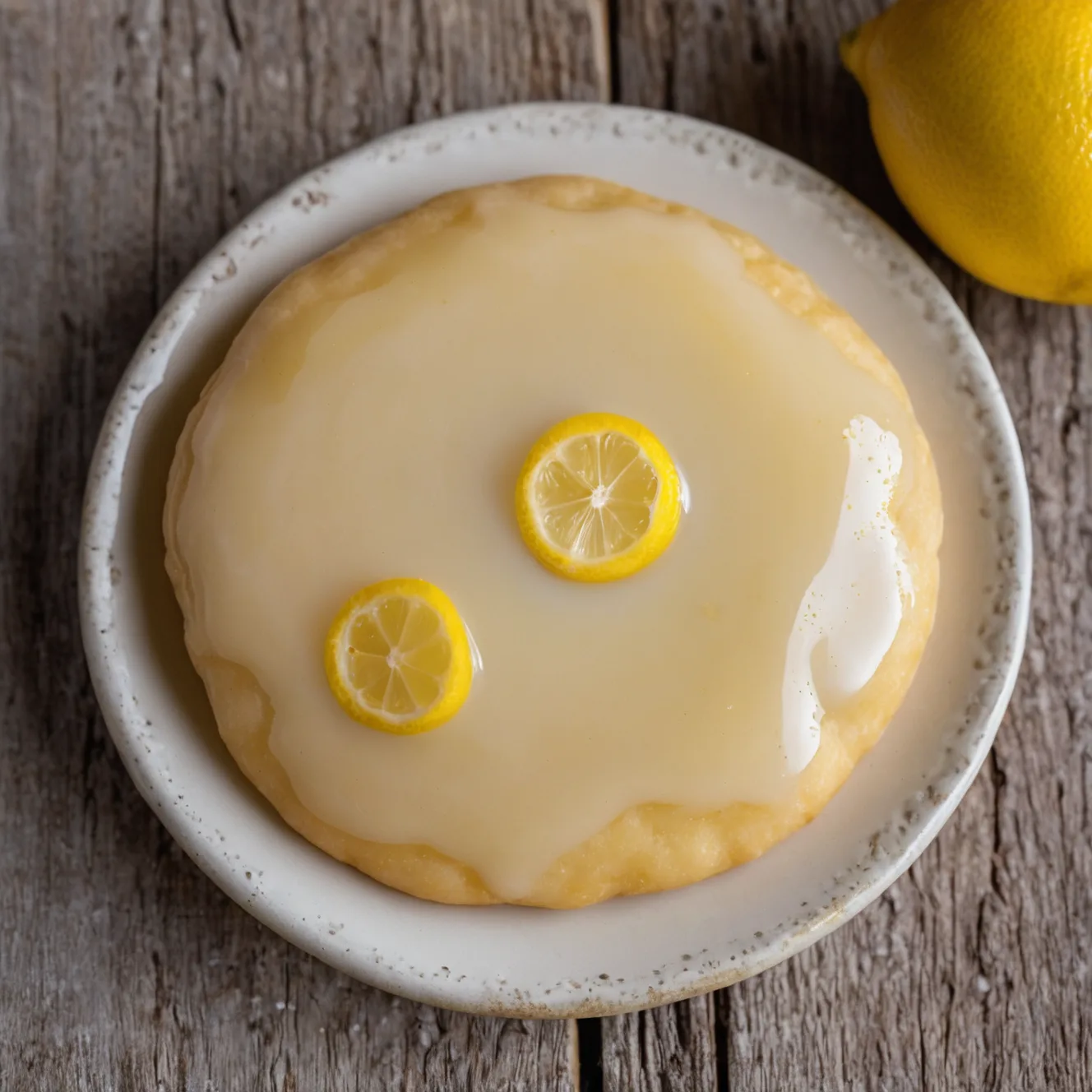 Crumbl Lemon Glaze Cookie