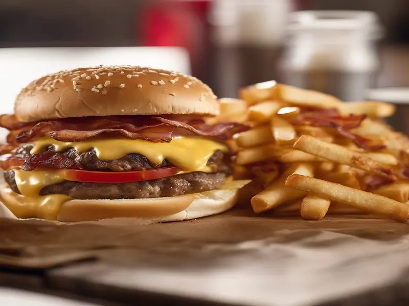 Copycat Five Guys Bacon Cheeseburger