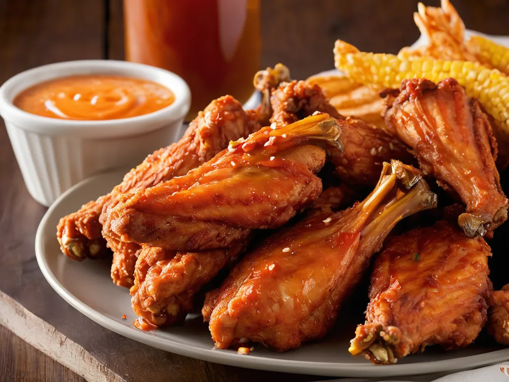 Hooters 3-Mile Island Wings