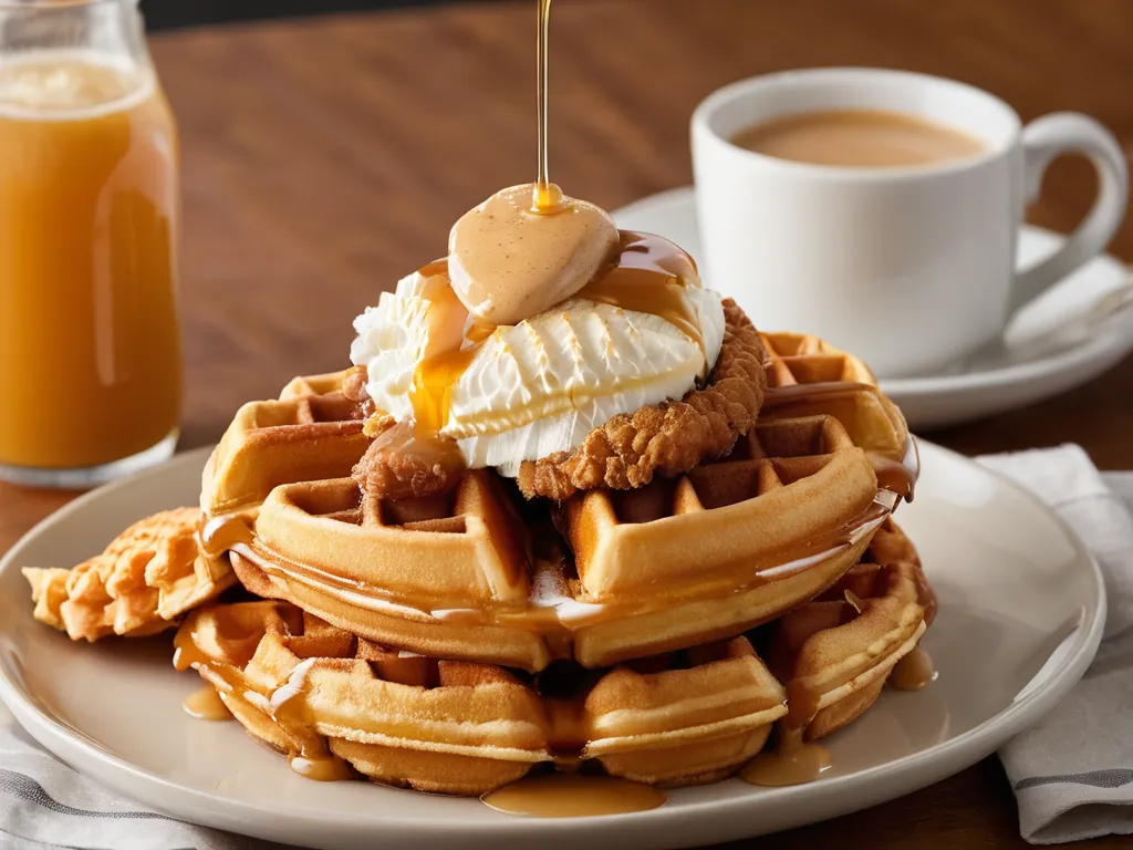 Copycat IHOP Chicken and Waffles