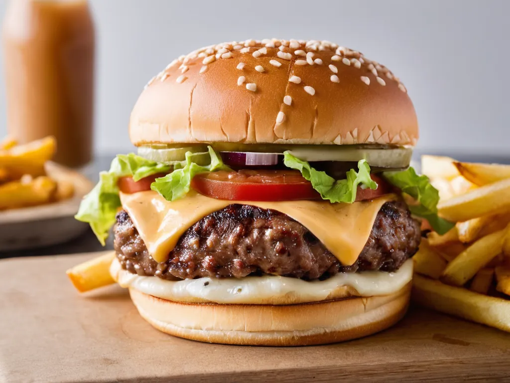 In-N-Out Animal Style Burger