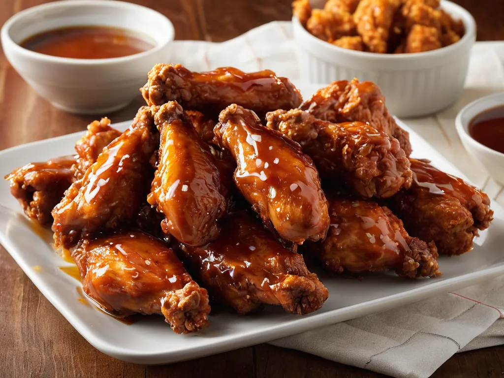 Copycat KFC Honey BBQ Wings