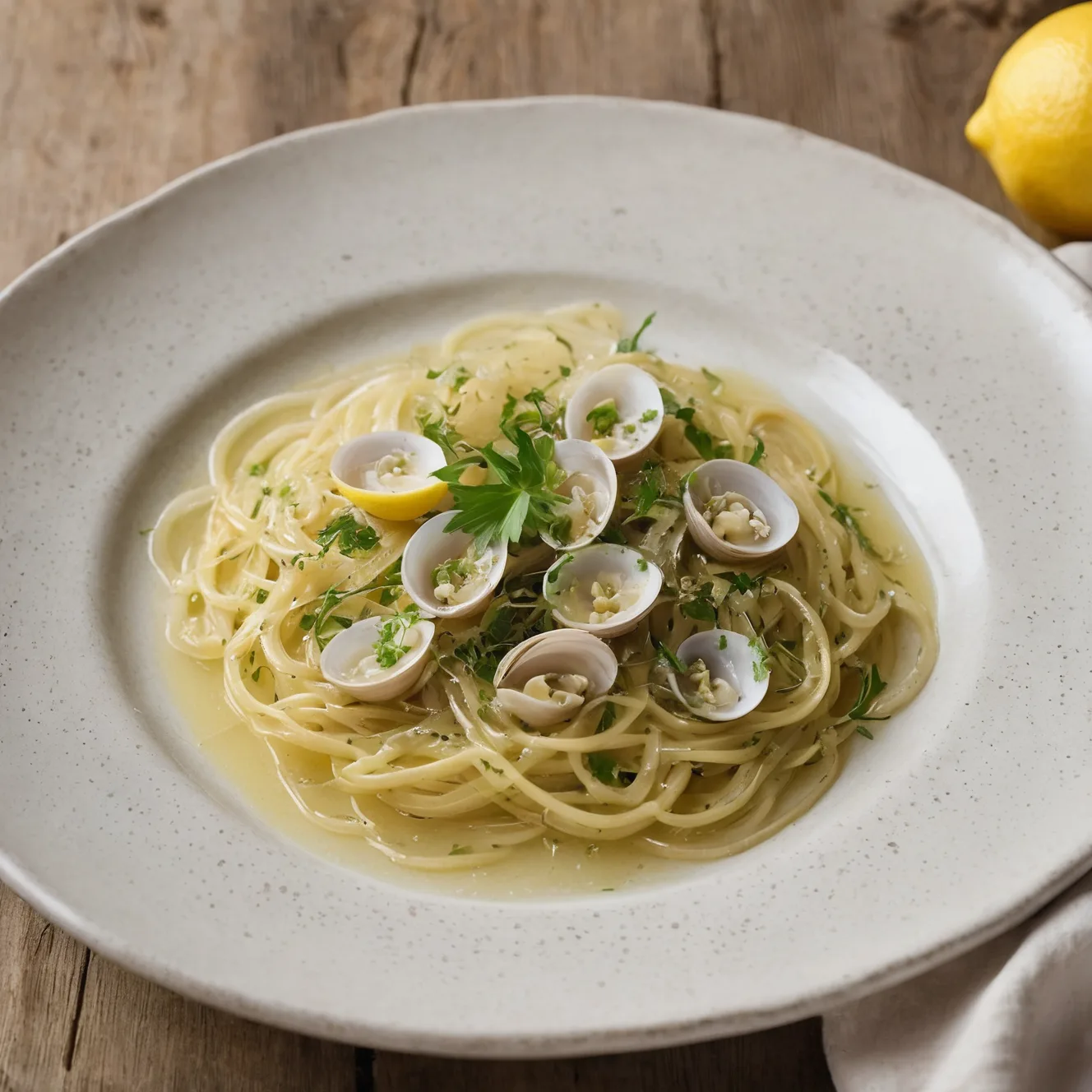 Copycat Maggiano's Linguine alle Vongole (Clams in White Wine-Butter Sauce)