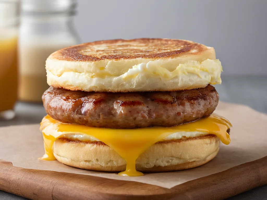 McDonald's Sausage Egg McMuffin