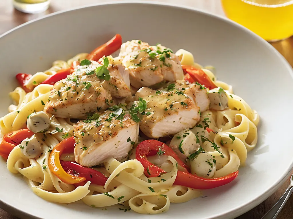 Copycat Olive Garden Chicken Scampi