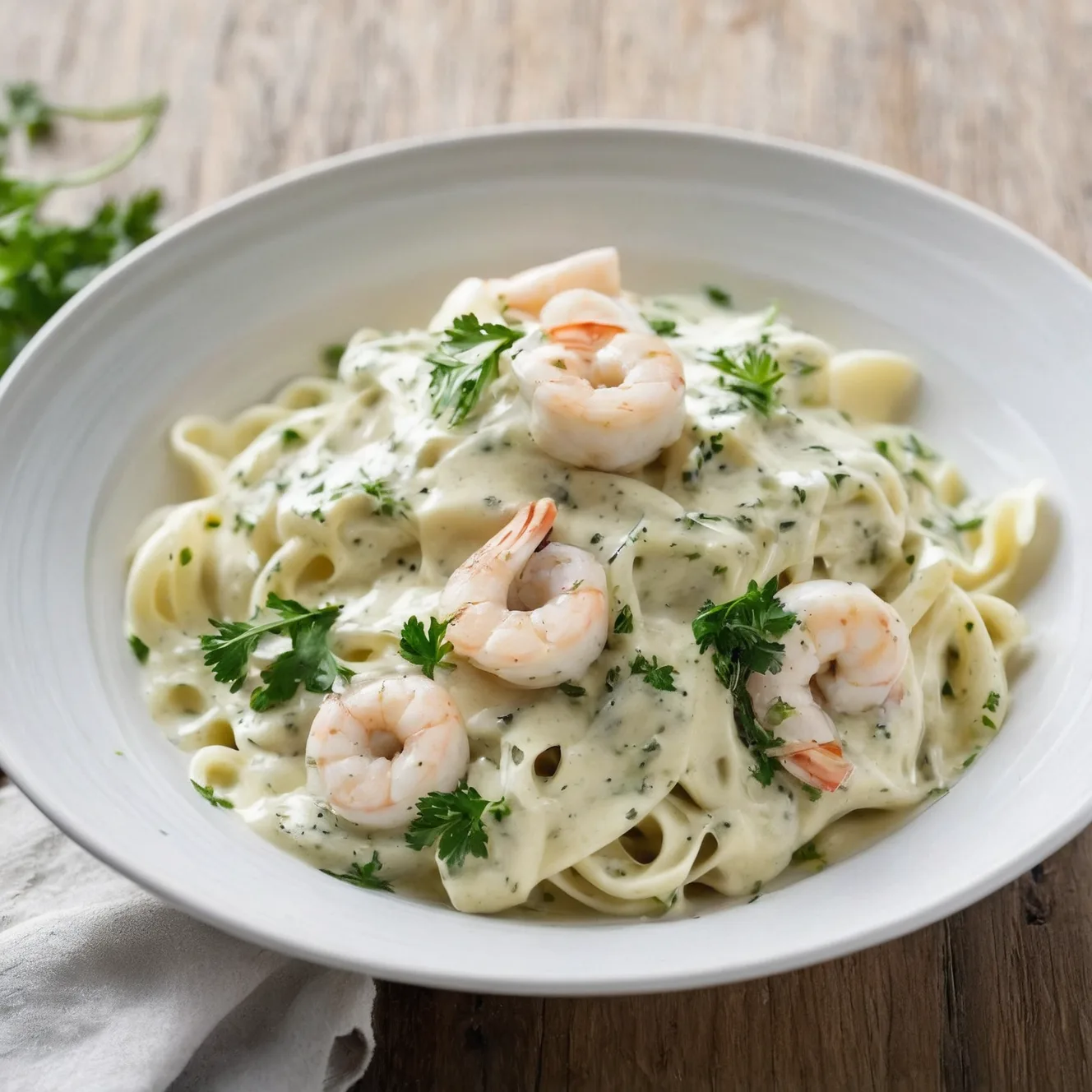 Olive Garden Shrimp Alfredo