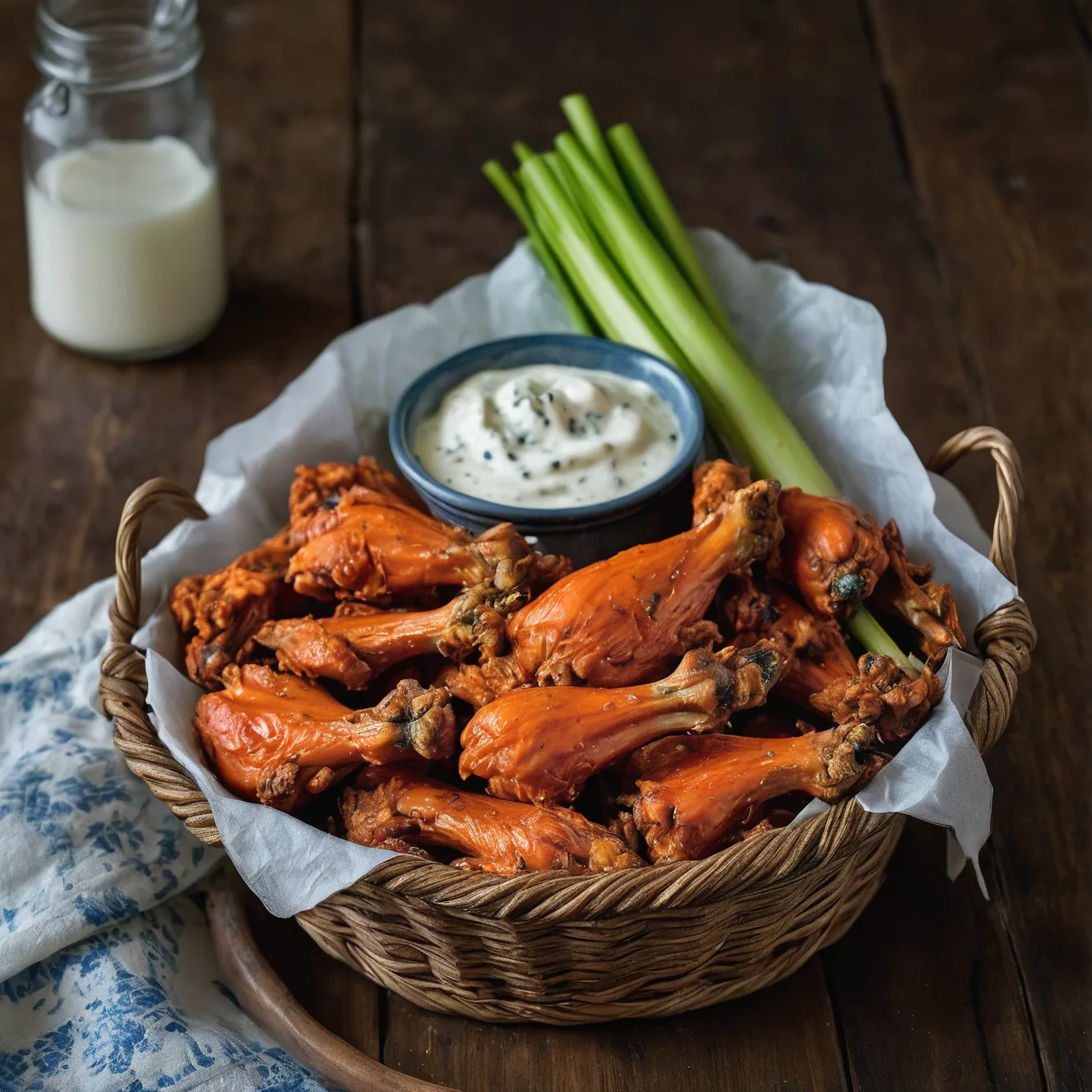 Copycat Outback Kookaburra Wings (Blue Cheese — Not Honey Mustard)