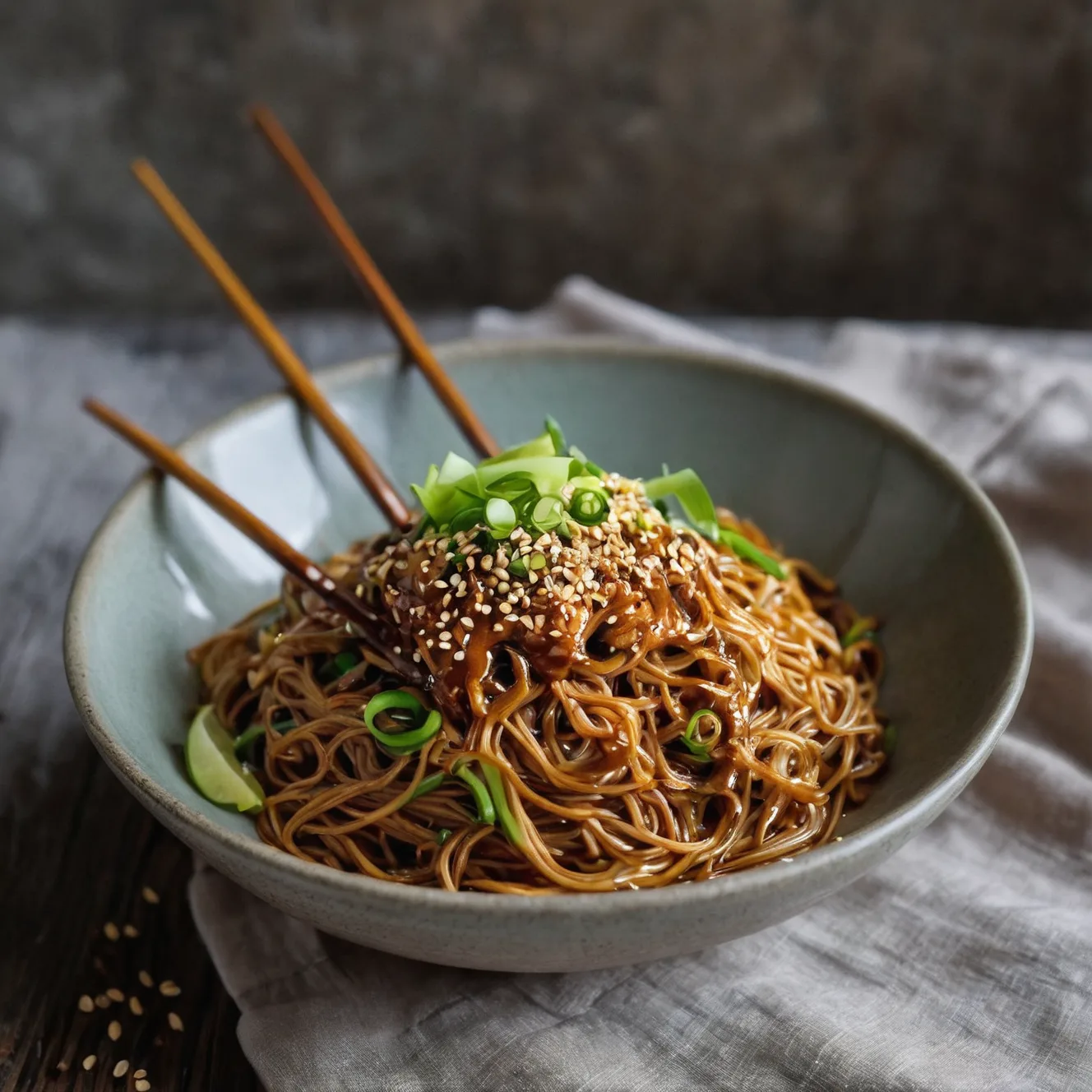 Copycat P.F. Chang's Garlic Noodles