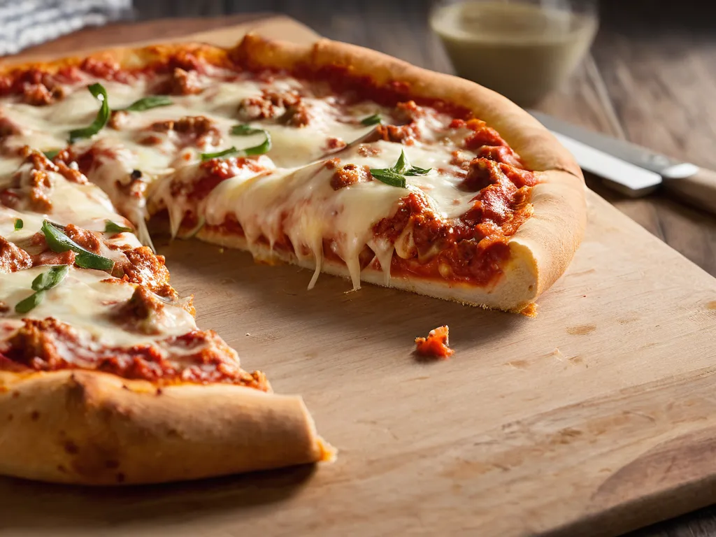 Copycat Pizza Hut Stuffed Crust Pizza