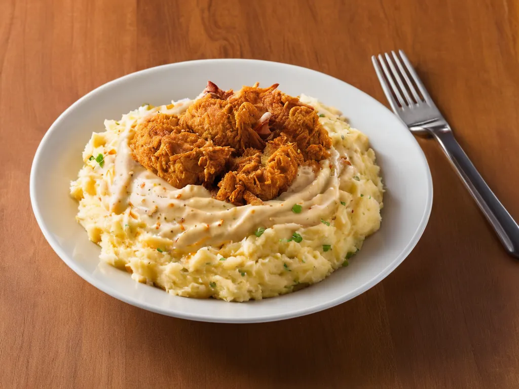 Popeyes Cajun Mashed Potatoes