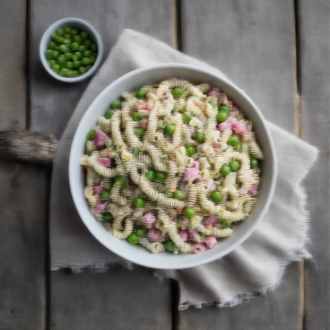 Copycat Ruby Tuesday Ham & Pea Pasta Salad