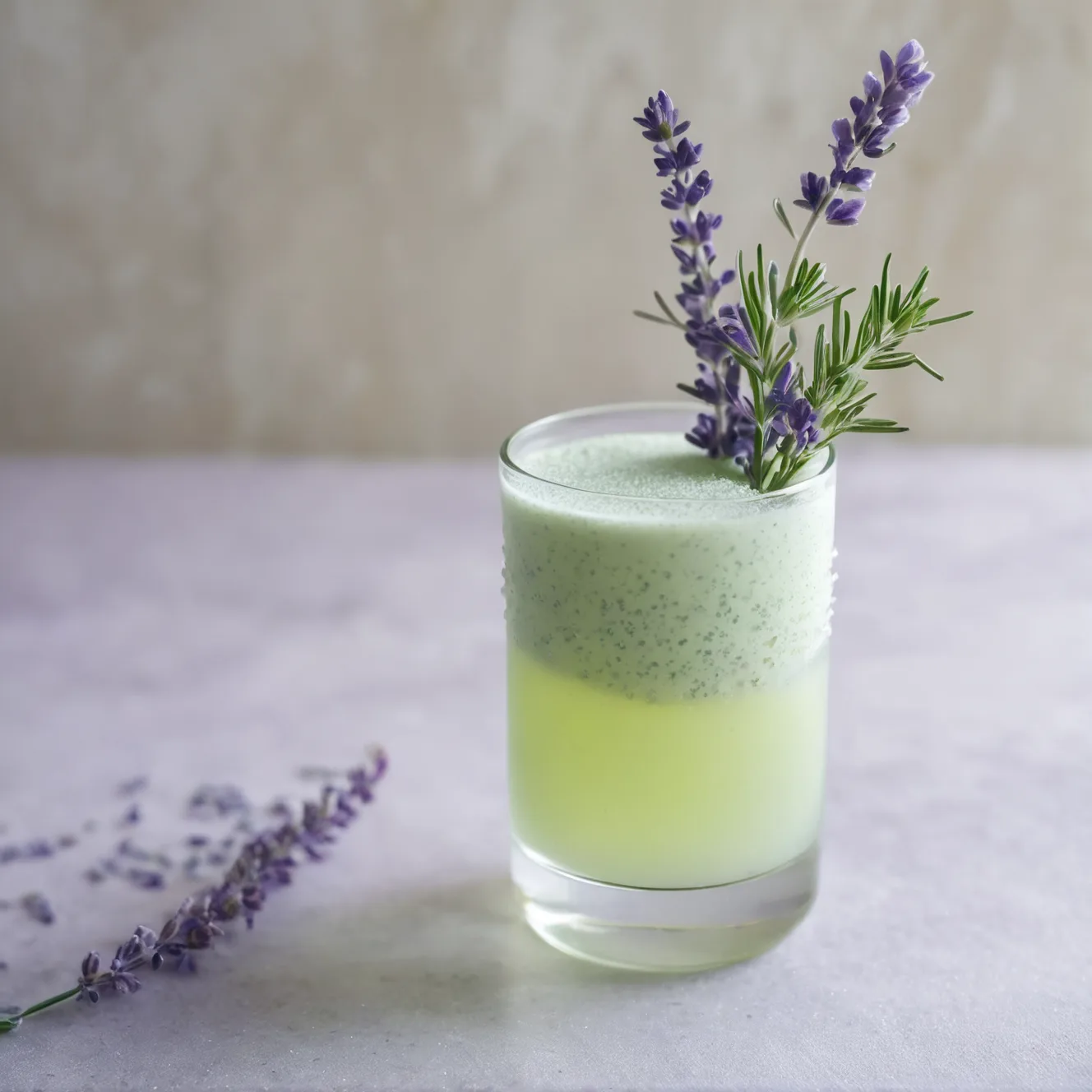 Copycat Starbucks Iced Lavender Cream Oat Milk Matcha