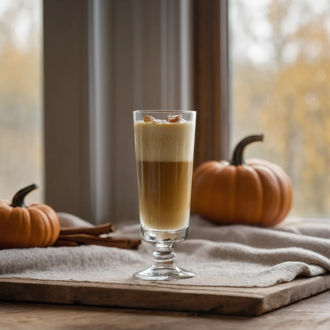 Copycat Starbucks Iced Pumpkin Cream Shaken Espresso
