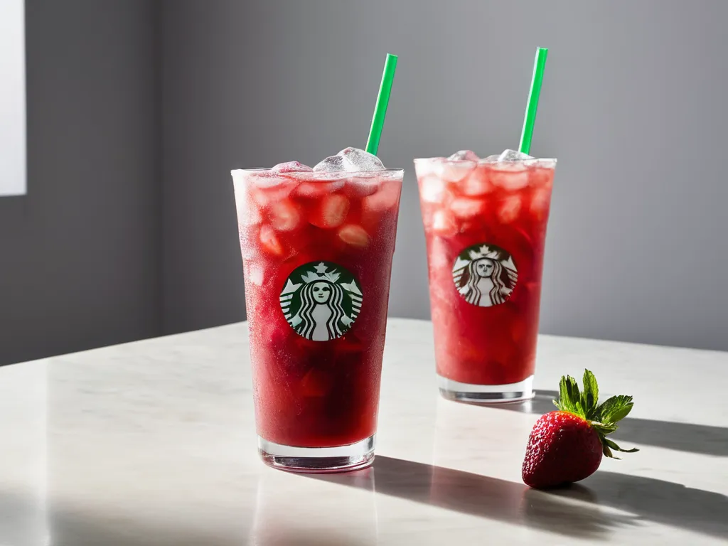 Copycat Starbucks Strawberry Acai Refresher