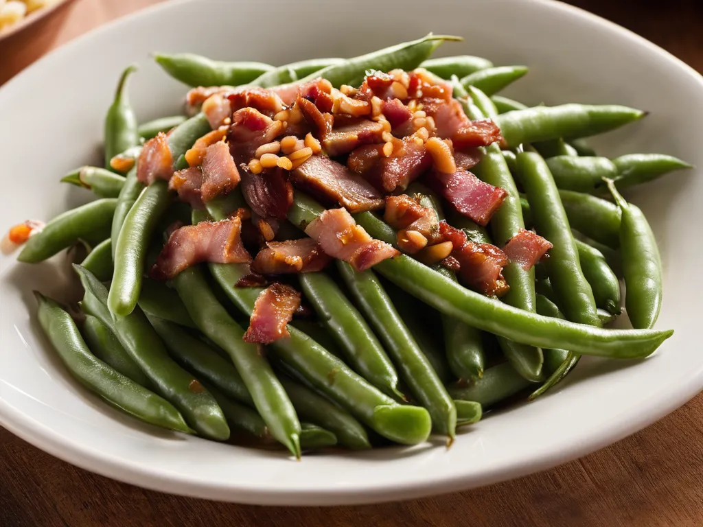 Copycat Texas Roadhouse Green Beans