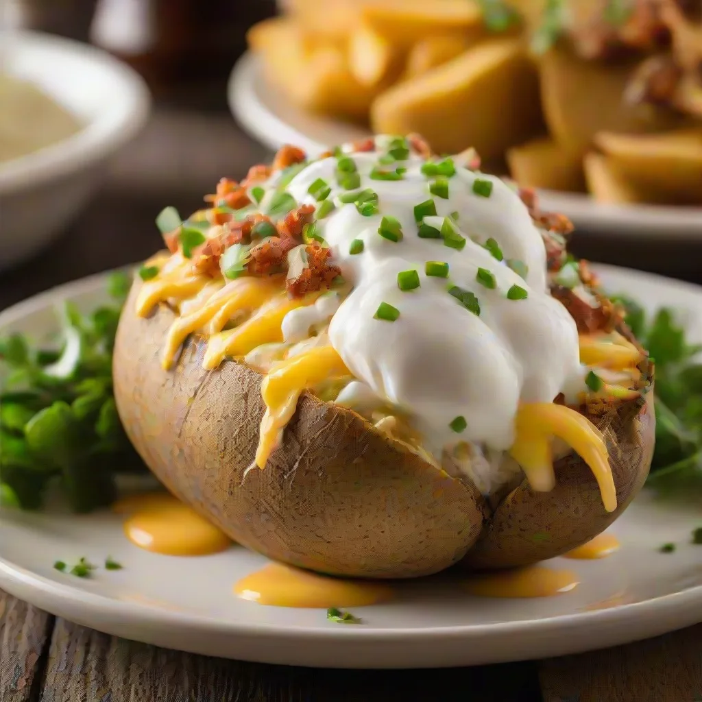 Texas Roadhouse Loaded Baked Potato