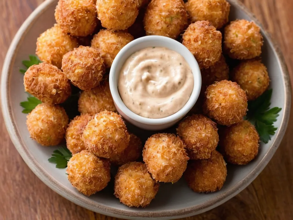 Copycat Texas Roadhouse Rattlesnake Bites with Cajun Horseradish Dip
