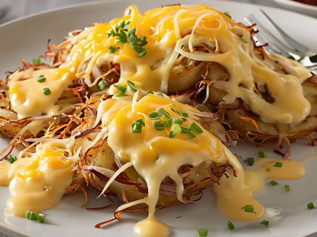 Copycat Waffle House Smothered Hashbrowns