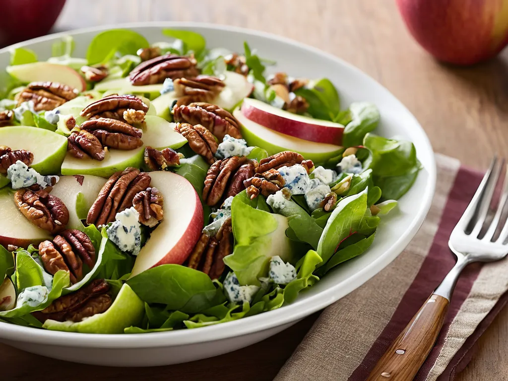 Copycat Wendy's Apple Pecan Salad