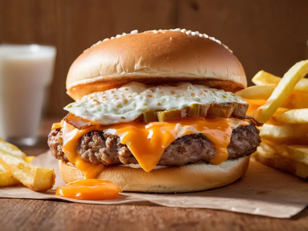 Copycat Whataburger Breakfast on a Bun
