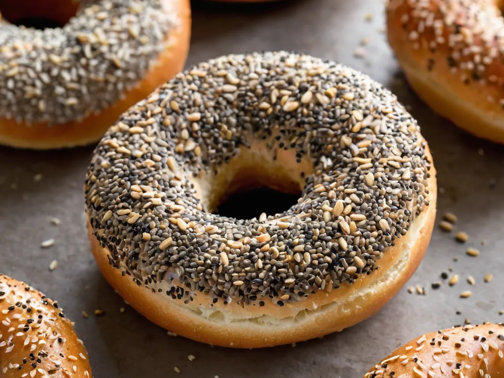 Dunkin' Everything Bagel