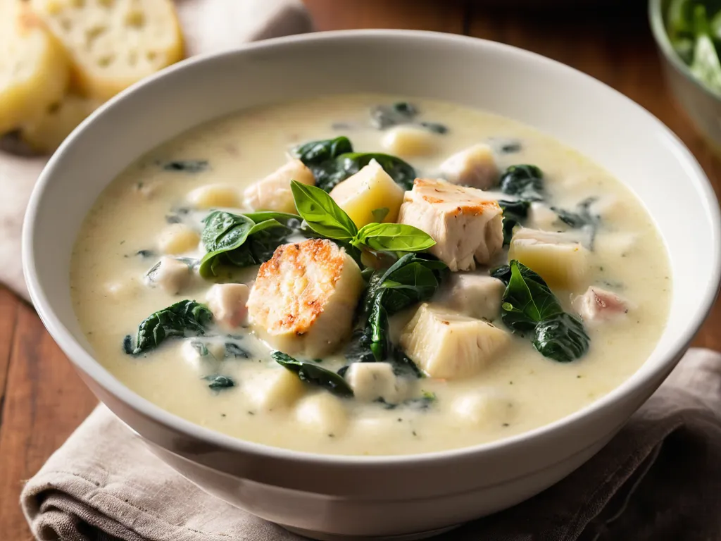 Olive Garden Chicken Gnocchi Soup