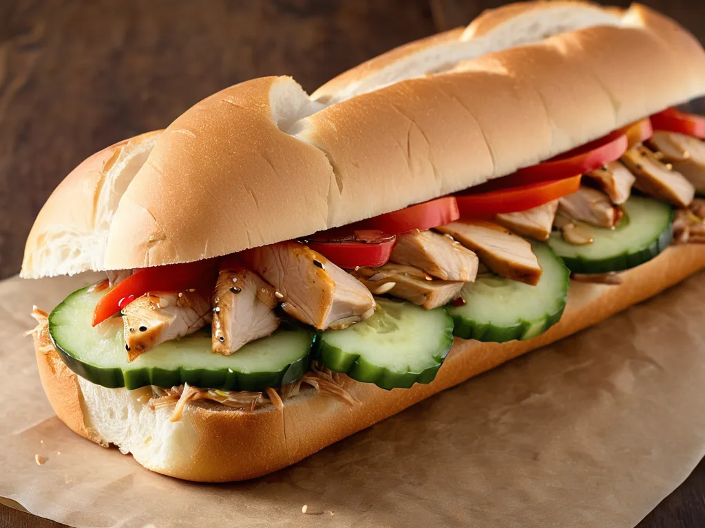 Copycat Subway Chicken Teriyaki Sub Recipe