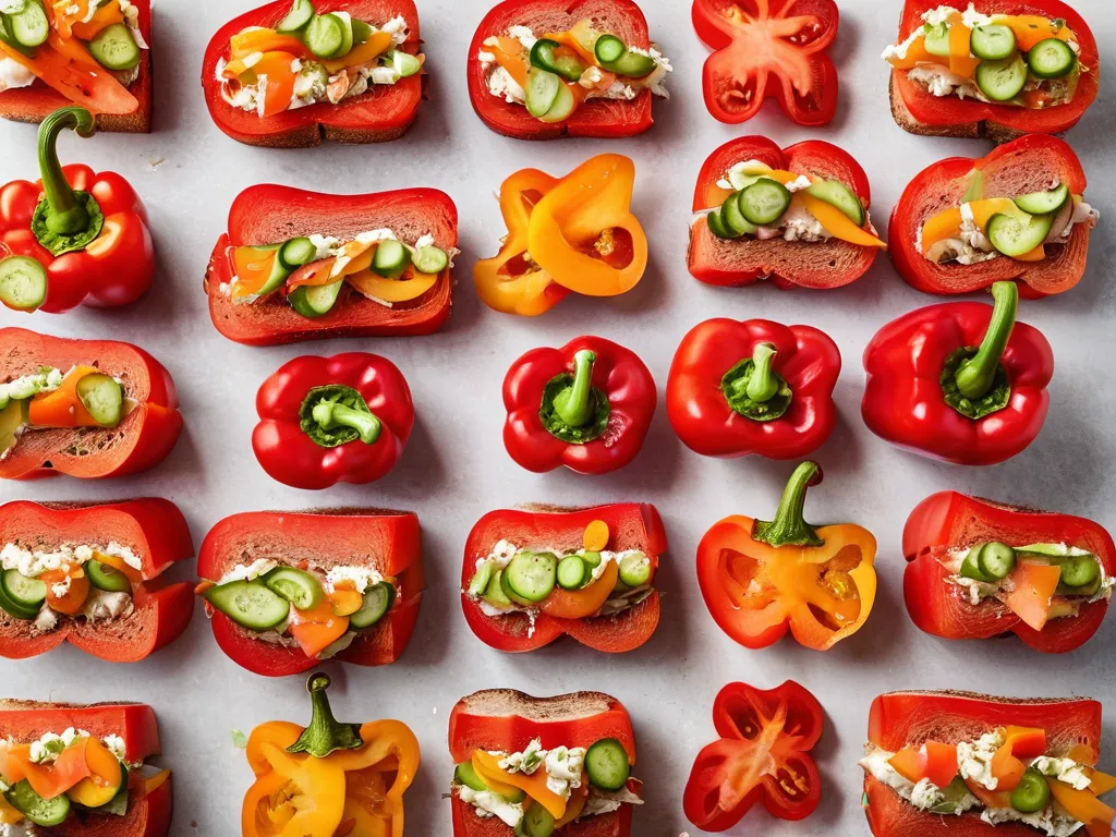 Viral TikTok Bell Pepper Sandwich — The Breadless Lunch That Actually Works