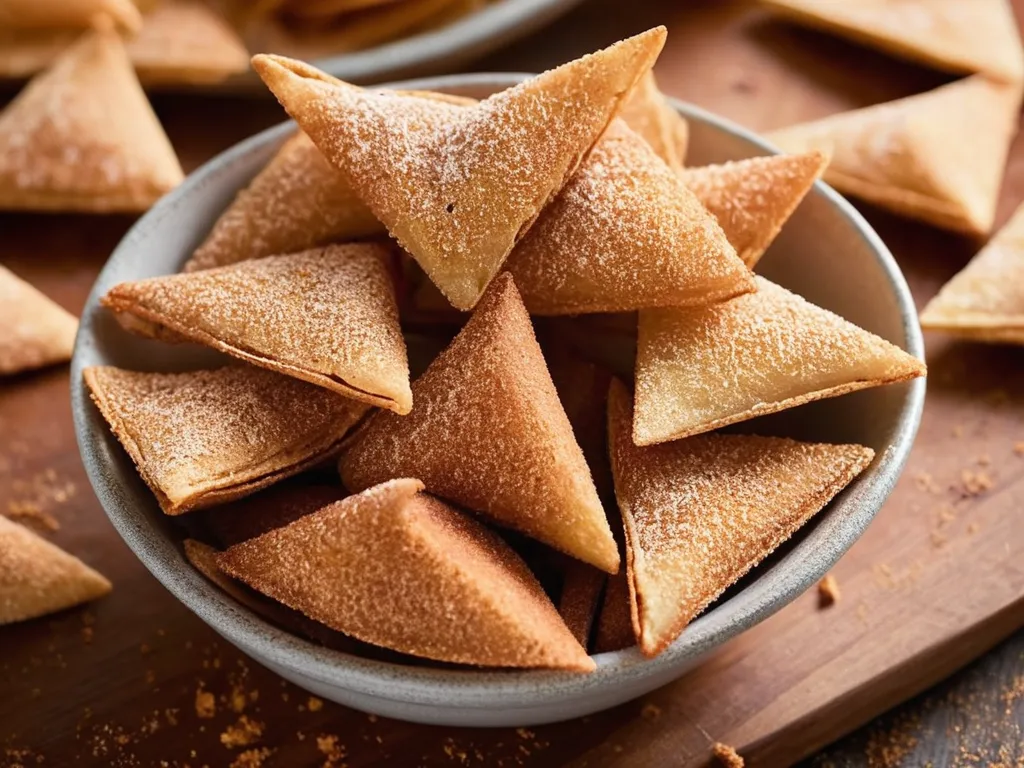 Viral TikTok Cinnamon Sugar Tortilla Chips