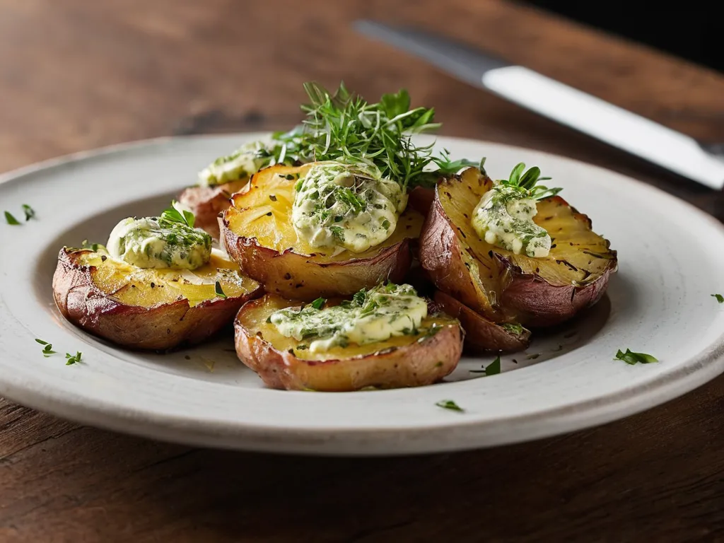 Viral TikTok Crispy Smashed Potatoes