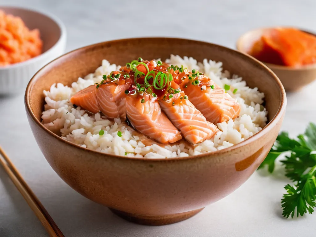 Viral TikTok Emily Mariko Salmon Bowl