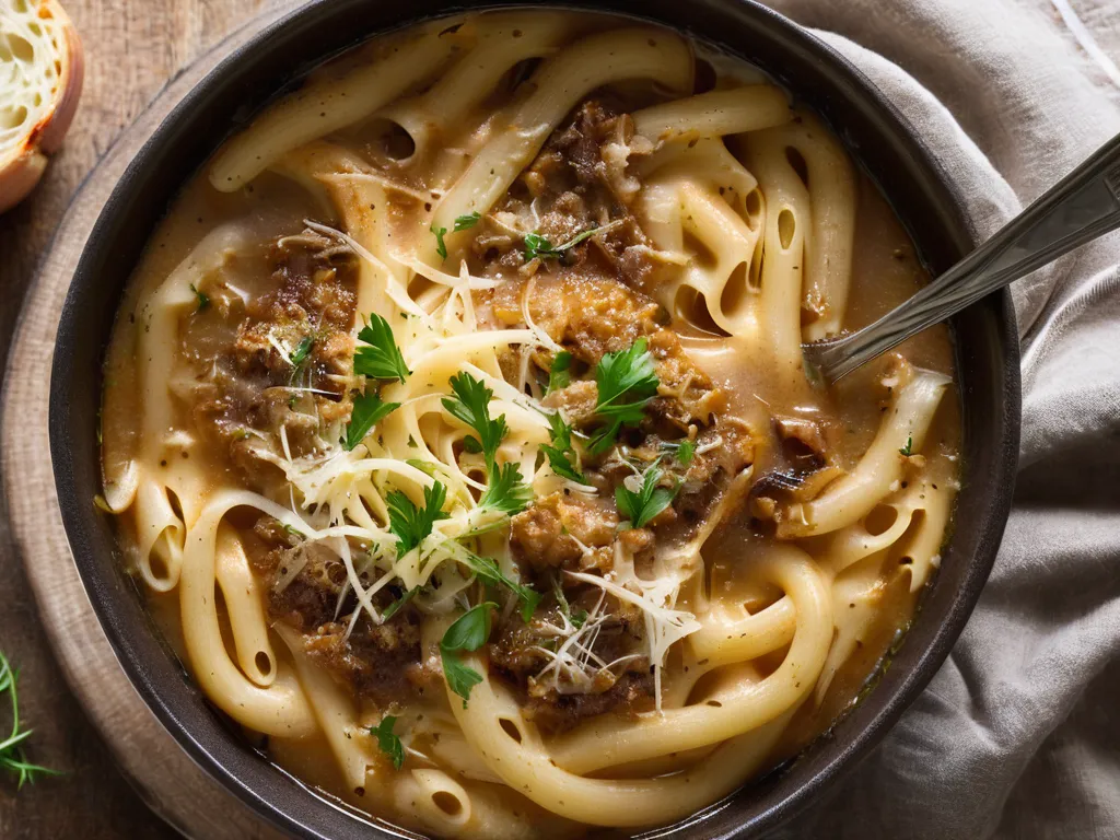 French Onion Soup Pasta (Viral TikTok One-Pot)