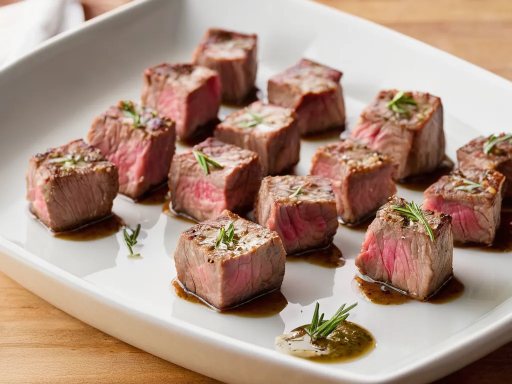 Viral TikTok Garlic Butter Steak Bites