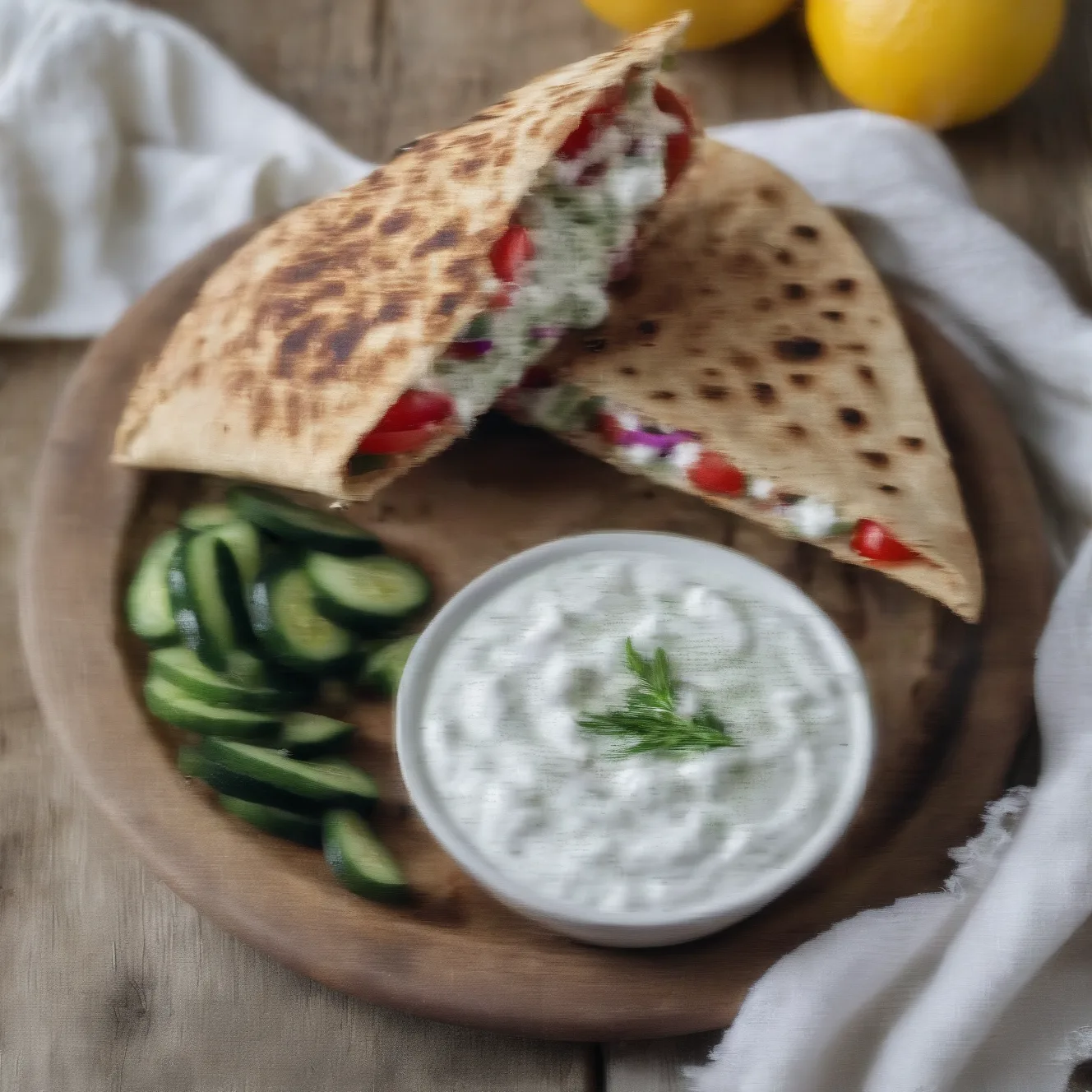 Greek Gyro Wrap (The Mediterranean TikTok Lunch Everyone Recreated)