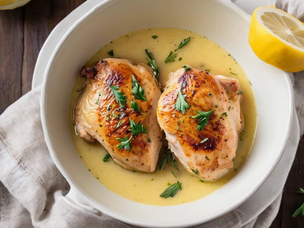 Viral TikTok Lemon Butter Chicken
