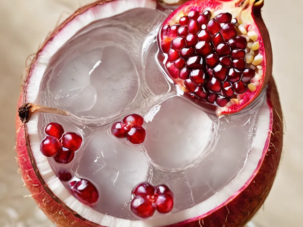 Viral TikTok Nature's Cereal (Berries + Coconut Water)