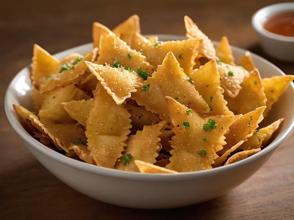 Viral TikTok Pasta Chips
