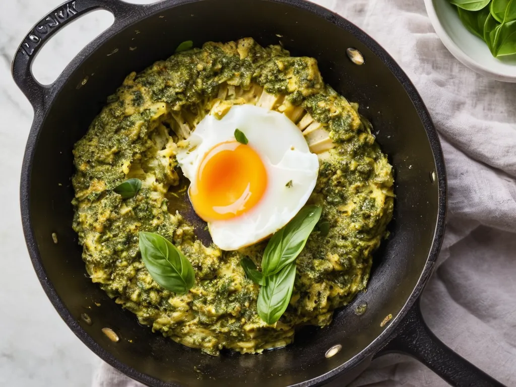 Pesto Eggs — The One-Pan Breakfast Hack That Actually Changed How People Cook