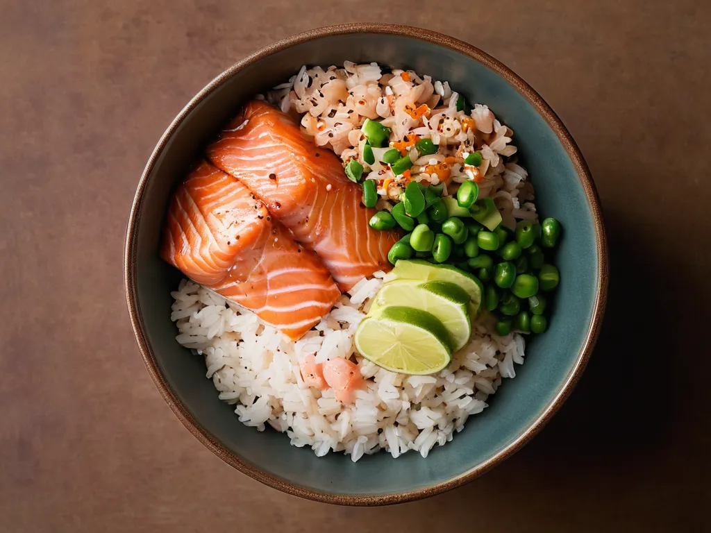 Emily Mariko's Salmon Rice Bowl